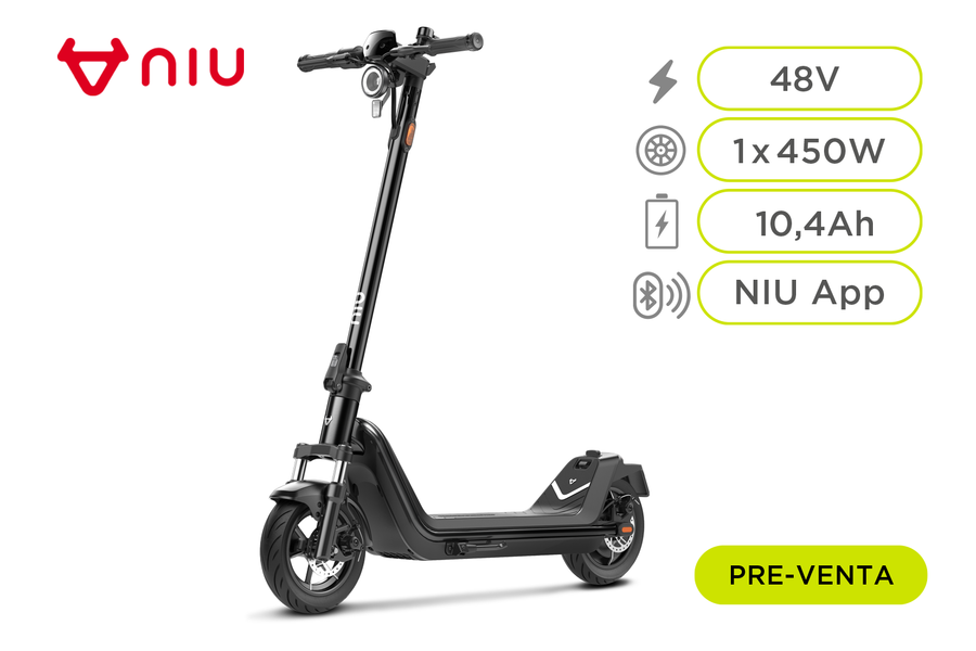SCOOTER ELÉCTRICO NIU KQi 300P BLACK