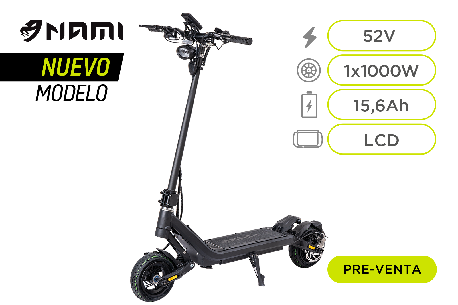 PREVENTA SCOOTER ELÉCTRICO NAMI STELLAR