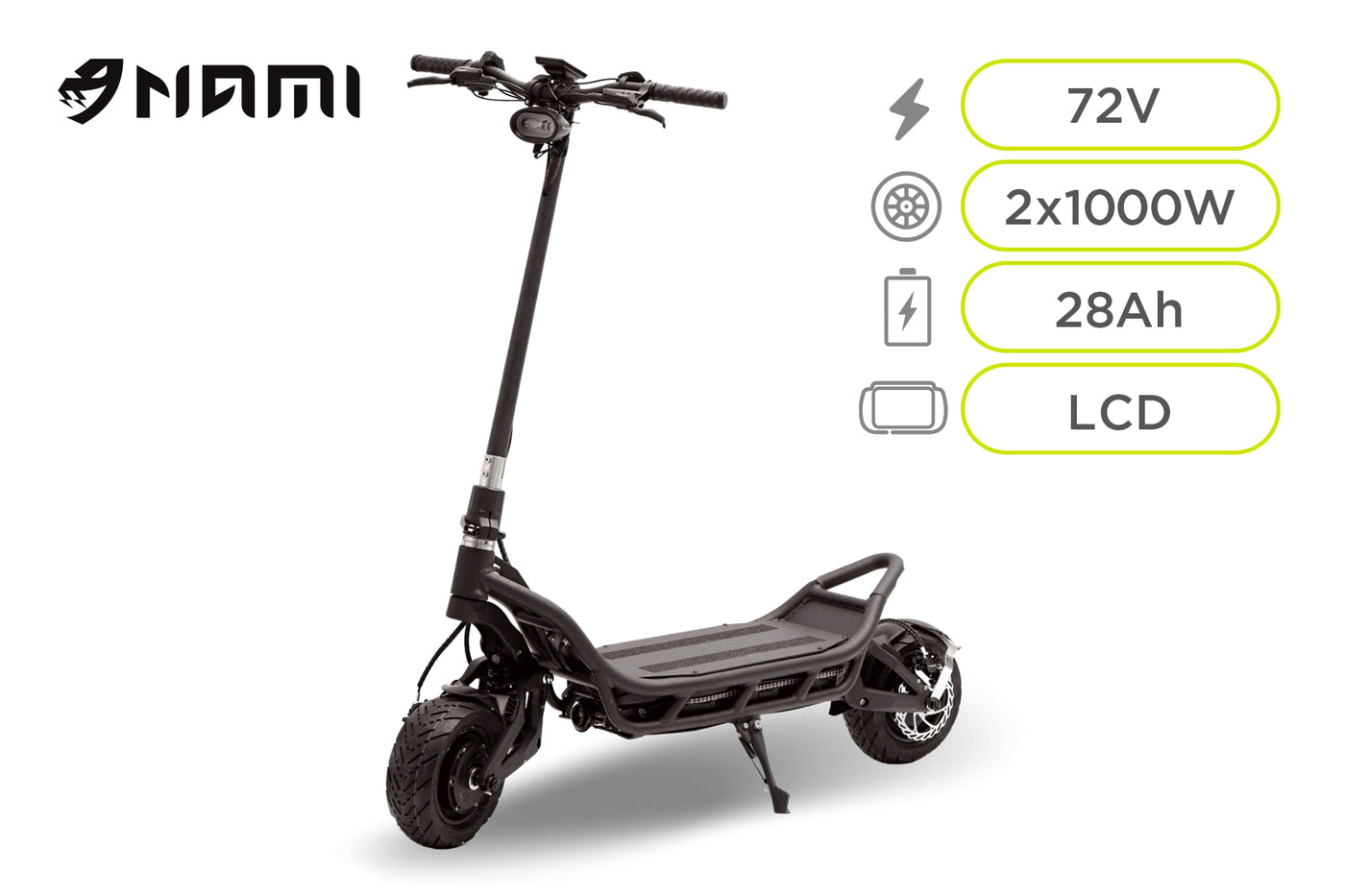 SCOOTER ELÉCTRICO NAMI BURN-E SPORT