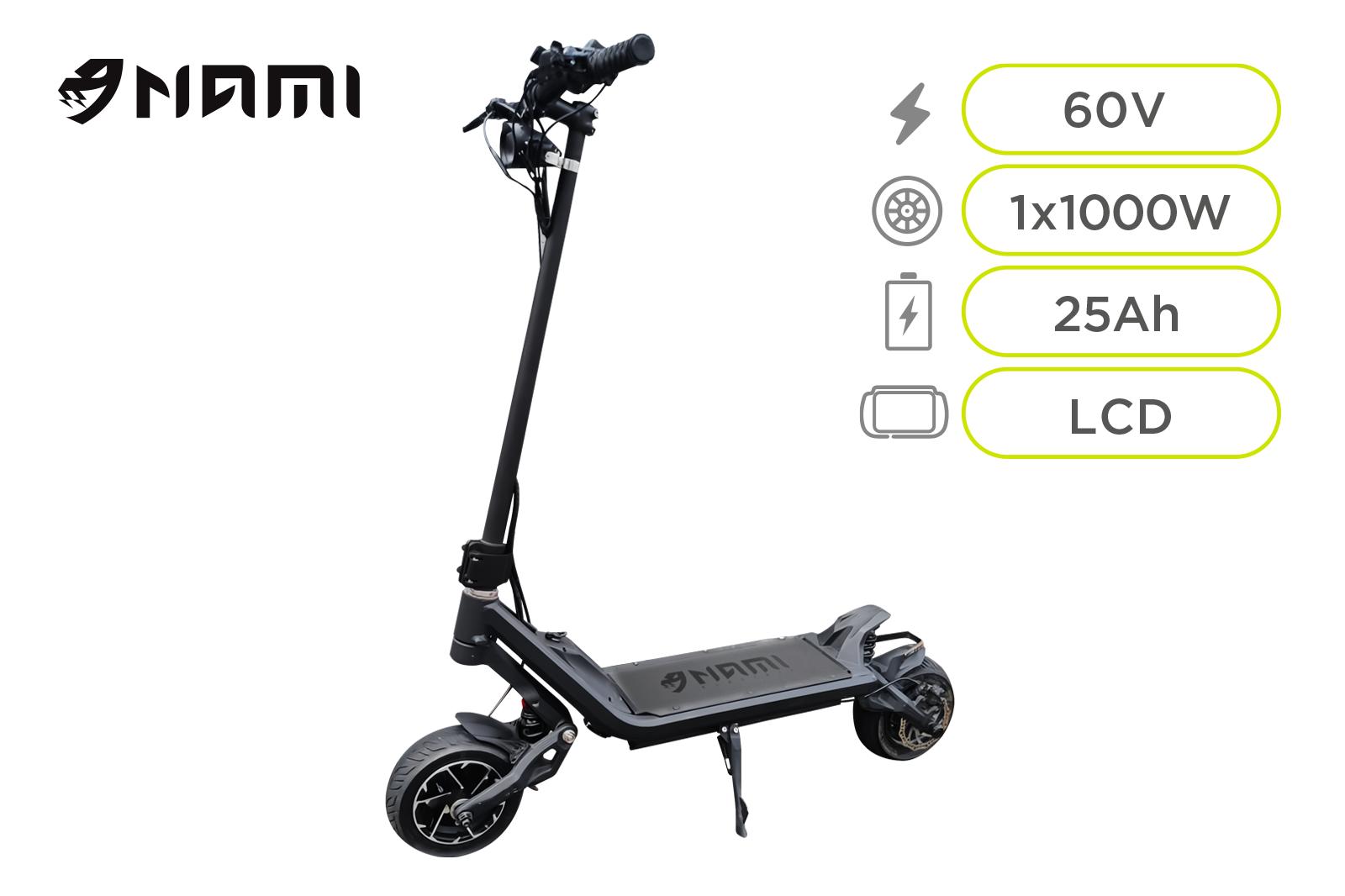 SCOOTER ELÉCTRICO NAMI KLIMA MAX - Marca2 Mobility