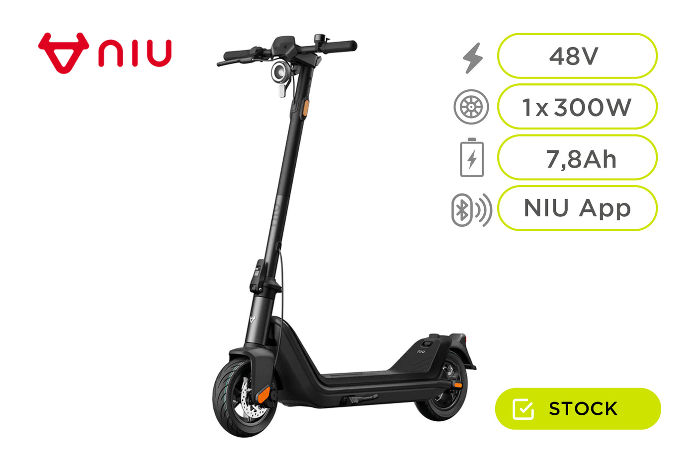 SCOOTER ELÉCTRICO NIU KQi3 Sport