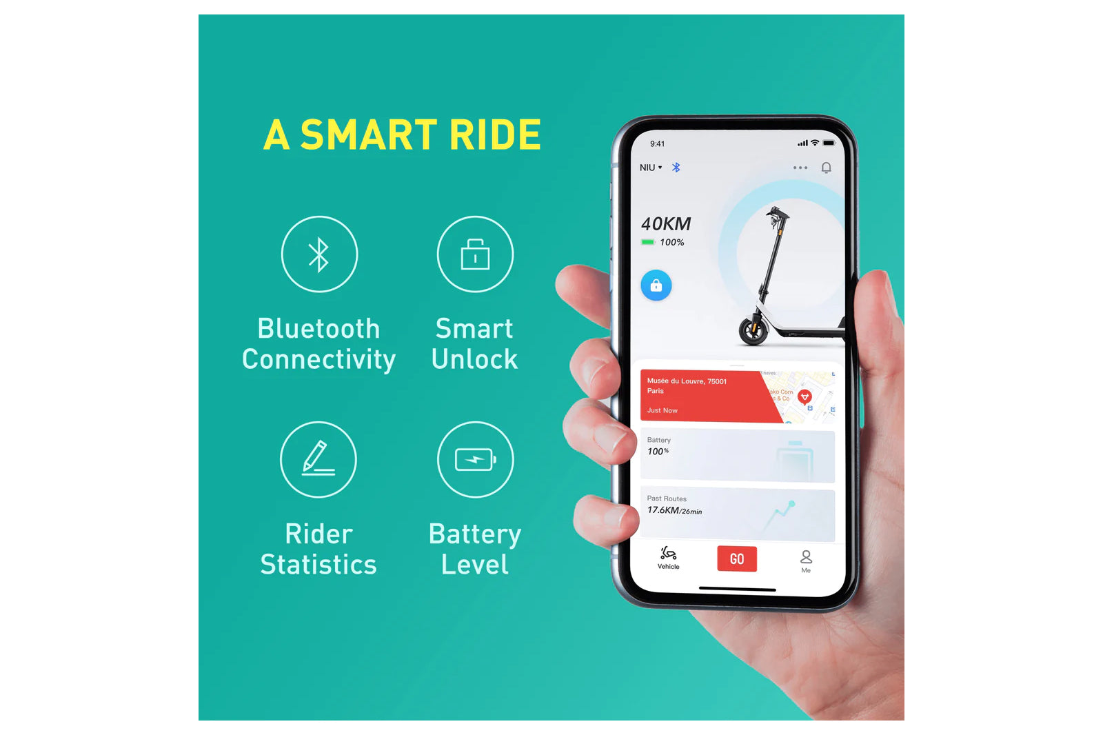 SCOOTER ELÉCTRICO NIU KQi2 Pro